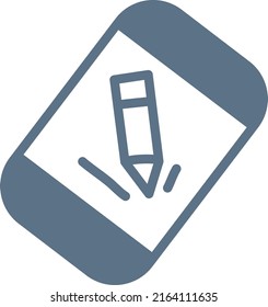 Internet writting, illustration, vector on a white background.