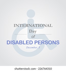 Internetional day of disabled person
