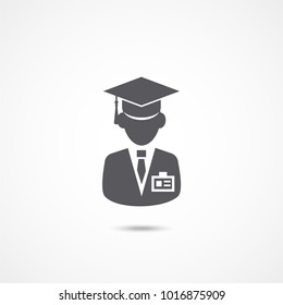 Internship Icon On White Background