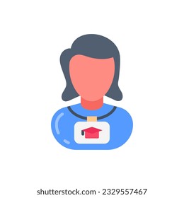 Icono de pasantía en vector. Ilustración