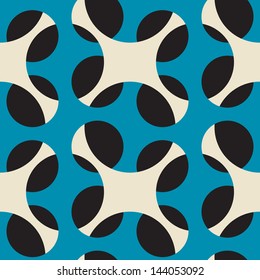 interpenetration seamless pattern