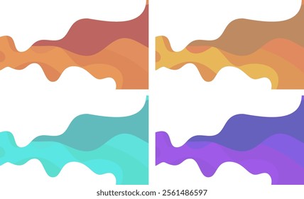 The interplay of positive and negative space adds depth and complexity to these abstract landscapes.