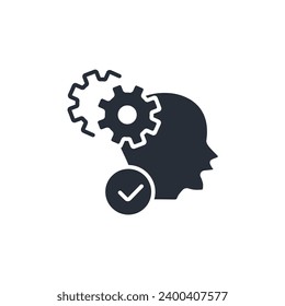 interpretation icon. vector.Editable stroke.linear style sign for use web design,logo.Symbol illustration.