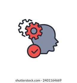 interpretation icon. vector.Editable stroke.linear style sign for use web design,logo.Symbol illustration.