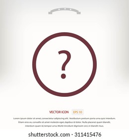  interrogation sticker icon