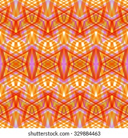 intersected mosaic seamless pattern