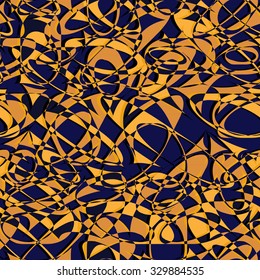 intersected mosaic seamless pattern