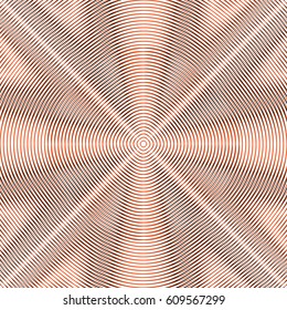 Intersecting concentric circles. Moire, noise effect texture / pattern