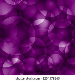 Intersecting dark eggplant circles and balls. For holiday paper and fabric.