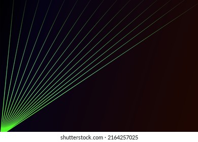 Intersecting glowing laser  security  beams on a dark background.Art design shine light ray.Laser field.