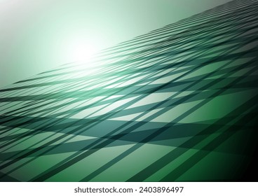 intersecting green geometric lines background