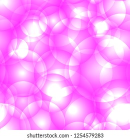 Intersecting light pig circles and balls. For holiday paper and fabric.