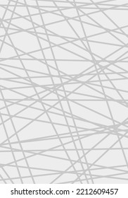 Intersecting Lines in grey motif. Editable Clip Art.
