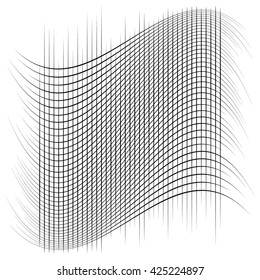 Intersecting lines. Grid, mesh pattern.