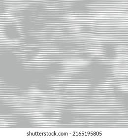 Intersecting lines the ripple effect striped. Wavy vibrant texture. Moire interference effect. Optical illusion art background.  Vector monochrome pattern