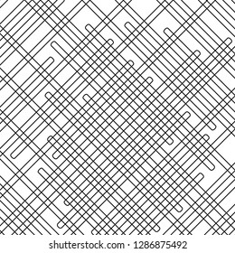 intersecting oblique geometric forms