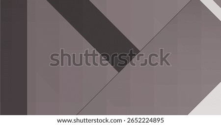 Intersecting planes of dark gray and taupe shades form an abstract geometric pattern. The planes create sharp angles and distinct color blocks.