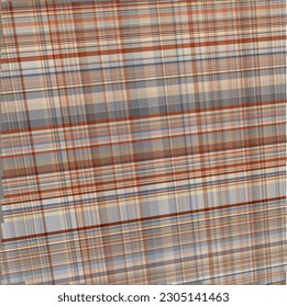 Intersecting stripes creating multitude of rectangles in colorful, busy modern pattern