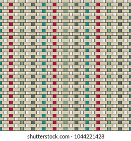 Intersecting stripes, interlacing. Abstract vector background.