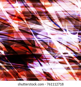 Intersecting stripes. White, purple, violet, black colors. Seamless texture. Abstract vector background for web page, banners backdrop, fabric, home decor, wrapping
