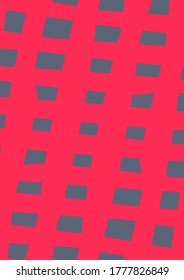 Intersection of red stripes on a dark background. Template for text. Abstract background image. Place for your text. Poster. Booklet. Vector. Advertising.