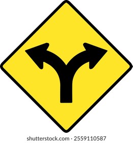 intersection sign design for templates.