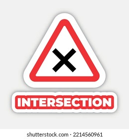 símbolo de tráfico editable moderno icono de vector y diseño de efectos de texto