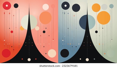 Interstellar Symphony: Harmonious Abstractions and Celestial Forms