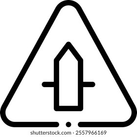 intertwined icon. Thin Linear Style Design Isolated On White Background