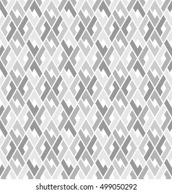Intertwined rhombuses pattern, isometric background, vector illustration