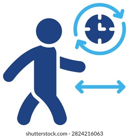 Interval Icon Element For Design