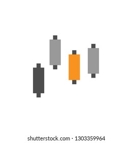 Interval and limits icon. Element of financial, diagrams and reports icon for mobile concept and web apps. Detailed Interval and limits icon can be used for web and mobile