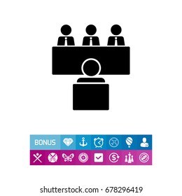 Interview Concept Icon