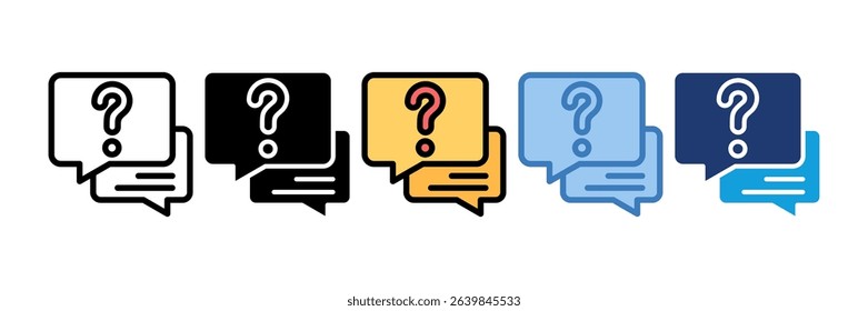 Interview Icon Element For Design