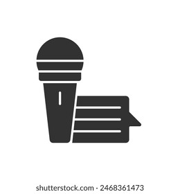 Interview Icon Sign Symbol Vector