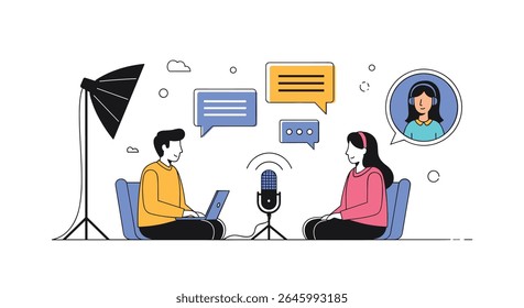Interview podcast tips to improve your audio presence quickly