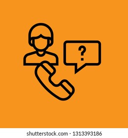 Interview Premium Icon Vector Download Template