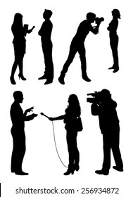 Interview Silhouettes