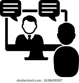 interview speak talk work worker freelancer online recruitment 10311