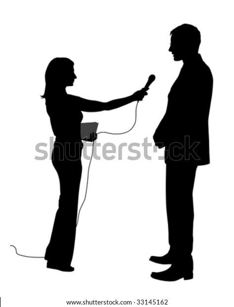 Interview Vector Stock Vector (Royalty Free) 33145162