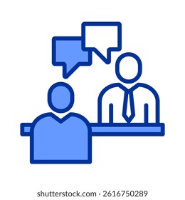 Interviews Icon Element For Design