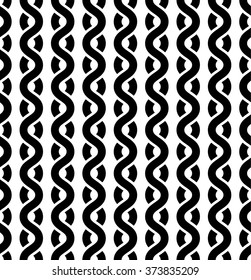Interweave, braided lines seamless