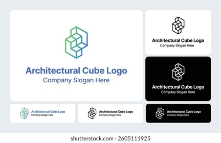 Interwoven Tri-Shape Logo - Minimal Logo Design