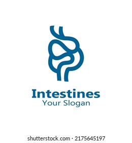 Intestine care human Logo Collections digestion Organ medical