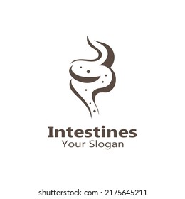 Intestine care human Logo Collections digestion Organ medical