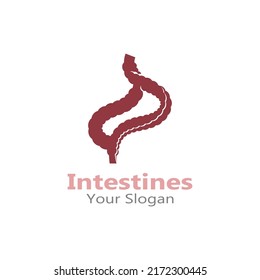 Intestine human Logo Collections digestion Organ medical design