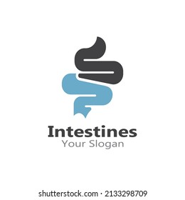 Intestine human Logo Collections Intestine Organ medical design