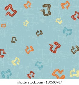 Intestine icon abstract and background
