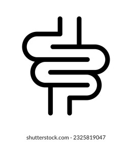 Intestine Icon Vector Symbol Design Illustration
