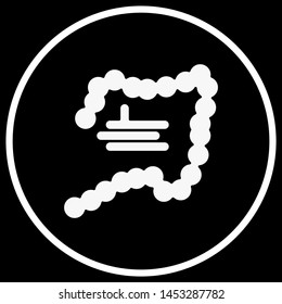 Intestine icon for your project
